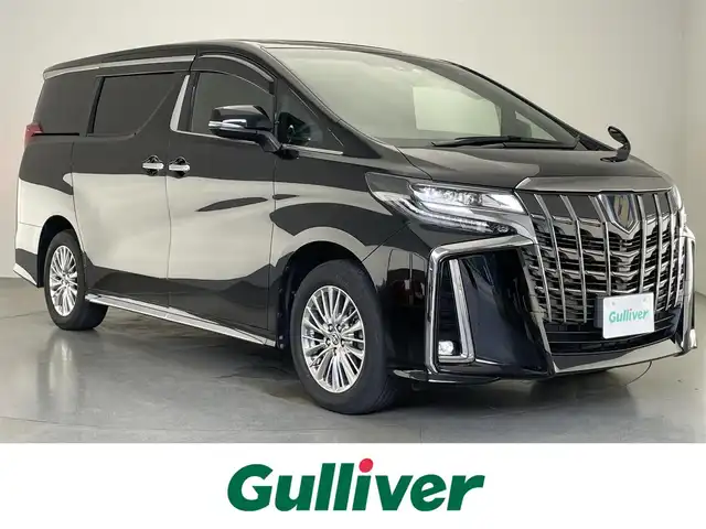 トヨタ アルファードハイブリット S タイプゴールドⅡ 愛知県 2021(令3)年 4.4万km ブラック 純正９型ＤＡ　フルセグＴＶ　純正１２型後席モニター　ツインムーンルーフ　バックカメラ　ＤＶＤ再生　両側電動スライドドア　パワーバックドア　前後ドラレコ　ＥＴＣ　３眼ＬＥＤオートライト　トヨタセーフティセンス　衝突軽減　車線逸脱警報　追従クルコン　フォグランプ　ワイパーデアイサー　カーテンエアバック　AC100V電源　禁煙車