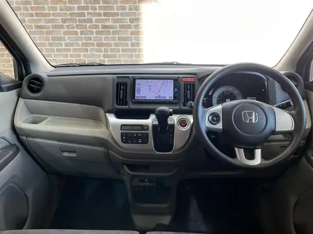 ホンダ Ｎ ＷＧＮ G 岩手県 2017(平29)年 11.6万km ルナシルバーM 横滑り防止装置/アイドリングストップ/ヒルスタートアシスト機能/純正ナビ/フルセグTV/バックカメラ/ETC/ドライブレコーダー/ヘッドライトレベライザー/フロントベンチシート/ドアバイザー/１４インチスチールホイール/純正ホイールキャップ/純正フロアマット