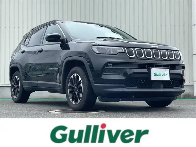 クライスラー・ジープ ジープ コンパス ロンジチュード 富山県 2022(令4)年 3.2万km 黒 ワンオーナー／/純正１０．１インチナビ／/フルセグＴＶ／/Ｂｌｕｅｔｏｏｔｈ／/バックカメラ／/コーナーセンサー/レーダークルーズコントロール／/レーンキープアシスト／/ＥＴＣ／/純正ＡＷ付冬タイヤ４本有り/LEDオートライト/LEDフォグライト