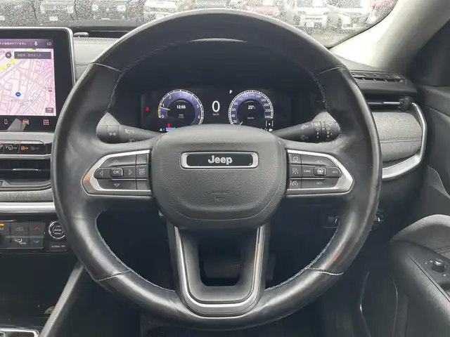 クライスラー・ジープ ジープ コンパス ロンジチュード 富山県 2022(令4)年 3.2万km 黒 ワンオーナー／/純正１０．１インチナビ／/フルセグＴＶ／/Ｂｌｕｅｔｏｏｔｈ／/バックカメラ／/コーナーセンサー/レーダークルーズコントロール／/レーンキープアシスト／/ＥＴＣ／/純正ＡＷ付冬タイヤ４本有り/LEDオートライト/LEDフォグライト