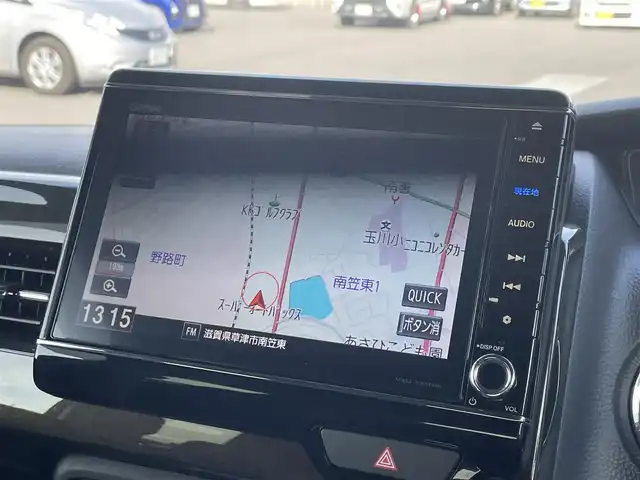 ホンダ Ｎ ＢＯＸ カスタム G L ホンダセンシング 滋賀県 2019(令1)年 4.3万km プラチナホワイトパール 純正９インチナビ/Bluetooth/CD/DVD/フルセグ/バックカメラ/片側電動スライドドア/LEDヘッドライト/ビルトインETC/純正マット/ドアバイザー/リアサンシェード/プッシュスタート/スマートキー/ステアリングリモコン/ホンダセンシング