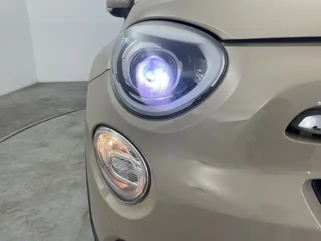 フィアット ５００Ｘ ポップスター 群馬県 2017(平29)年 4.7万km ベージュ 純正８型ナビ　フルセグＴＶ　バックカメラ　クルーズコントロール　前方ドライブレコーダー　ＬＥＤオートライト　横すべり防止機能　純正フロアマット　純正１７インチアルミホイール　ＥＴＣ　禁煙車