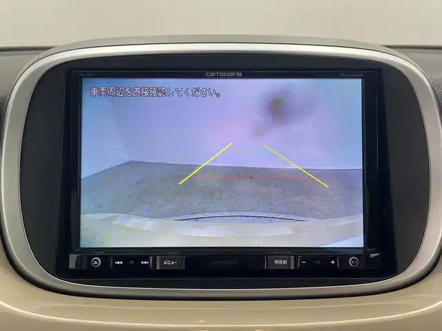 フィアット ５００Ｘ ポップスター 群馬県 2017(平29)年 4.7万km ベージュ 純正８型ナビ　フルセグＴＶ　バックカメラ　クルーズコントロール　前方ドライブレコーダー　ＬＥＤオートライト　横すべり防止機能　純正フロアマット　純正１７インチアルミホイール　ＥＴＣ　禁煙車