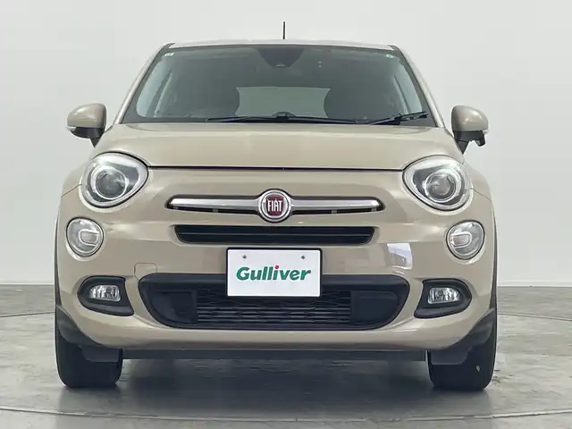 フィアット ５００Ｘ ポップスター 群馬県 2017(平29)年 4.7万km ベージュ 純正８型ナビ　フルセグＴＶ　バックカメラ　クルーズコントロール　前方ドライブレコーダー　ＬＥＤオートライト　横すべり防止機能　純正フロアマット　純正１７インチアルミホイール　ＥＴＣ　禁煙車