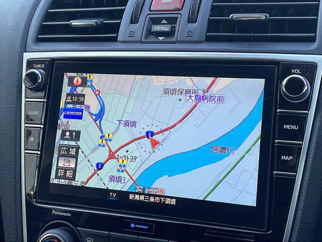 スバル レヴォーグ 1．6STIスポーツアイサイト ブラックセレ 新潟県 2019(令1)年 6.7万km クリスタルホワイトP ワンオーナー/純正メモリナビ/(Bluetooth/AM/FM/DVD)/フルセグTV/アイサイト/レーダークルーズコントロール/衝突軽減システム/ブラインドスポットアシスト/ハーフレザーシート/バックカメラ/サイドカメラ/STIフロントスポイラー/パドルシフト/メモリーパワーシート(運転席)/パワーシート(助手席)/デジタルインナーミラー/純正AW付サマータイヤ/純正フロアマット/ETC/LEDヘッドライト/LEDフォグライト/プッシュスタート