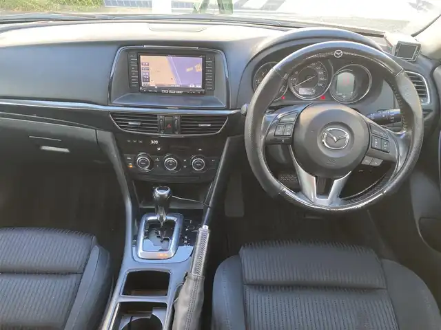 マツダ アテンザ ワゴン XD 愛知県 2014(平26)年 11.4万km メテオグレーマイカ 車検　令和9年12月/シティーブレーキサポート/リアビークルモニタリング/純正SDナビTV/DVDビデオ&CD/地デジ　フルセグ/Bluetoothオーディオ/バックカメラ/ステアシフト/インテリキー/プッシュスタート/キセノンヘッドライト/オートライト/スマートインETC/ステアリングスイッチ/レーダークルーズコントロール/社外18インチアルミ