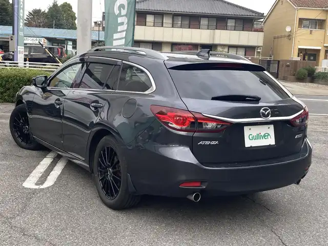 マツダ アテンザ ワゴン XD 愛知県 2014(平26)年 11.4万km メテオグレーマイカ 車検　令和9年12月/シティーブレーキサポート/リアビークルモニタリング/純正SDナビTV/DVDビデオ&CD/地デジ　フルセグ/Bluetoothオーディオ/バックカメラ/ステアシフト/インテリキー/プッシュスタート/キセノンヘッドライト/オートライト/スマートインETC/ステアリングスイッチ/レーダークルーズコントロール/社外18インチアルミ