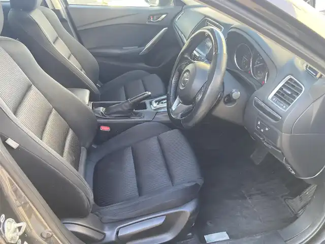 マツダ アテンザ ワゴン XD 愛知県 2014(平26)年 11.4万km メテオグレーマイカ 車検　令和9年12月/シティーブレーキサポート/リアビークルモニタリング/純正SDナビTV/DVDビデオ&CD/地デジ　フルセグ/Bluetoothオーディオ/バックカメラ/ステアシフト/インテリキー/プッシュスタート/キセノンヘッドライト/オートライト/スマートインETC/ステアリングスイッチ/レーダークルーズコントロール/社外18インチアルミ