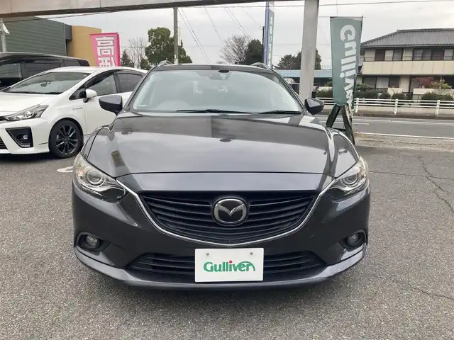 マツダ アテンザ ワゴン XD 愛知県 2014(平26)年 11.4万km メテオグレーマイカ 車検　令和9年12月/シティーブレーキサポート/リアビークルモニタリング/純正SDナビTV/DVDビデオ&CD/地デジ　フルセグ/Bluetoothオーディオ/バックカメラ/ステアシフト/インテリキー/プッシュスタート/キセノンヘッドライト/オートライト/スマートインETC/ステアリングスイッチ/レーダークルーズコントロール/社外18インチアルミ