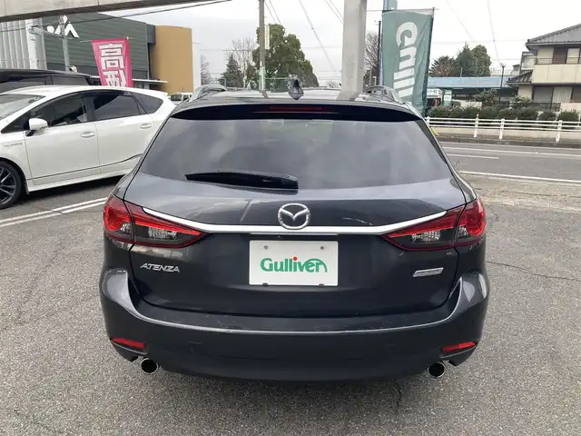 マツダ アテンザ ワゴン XD 愛知県 2014(平26)年 11.4万km メテオグレーマイカ 車検　令和9年12月/シティーブレーキサポート/リアビークルモニタリング/純正SDナビTV/DVDビデオ&CD/地デジ　フルセグ/Bluetoothオーディオ/バックカメラ/ステアシフト/インテリキー/プッシュスタート/キセノンヘッドライト/オートライト/スマートインETC/ステアリングスイッチ/レーダークルーズコントロール/社外18インチアルミ