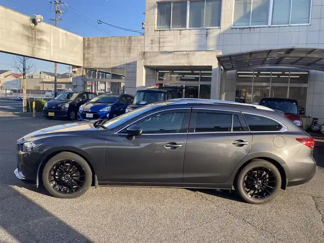 マツダ アテンザ ワゴン XD 愛知県 2014(平26)年 11.4万km メテオグレーマイカ 車検　令和9年12月/シティーブレーキサポート/リアビークルモニタリング/純正SDナビTV/DVDビデオ&CD/地デジ　フルセグ/Bluetoothオーディオ/バックカメラ/ステアシフト/インテリキー/プッシュスタート/キセノンヘッドライト/オートライト/スマートインETC/ステアリングスイッチ/レーダークルーズコントロール/社外18インチアルミ