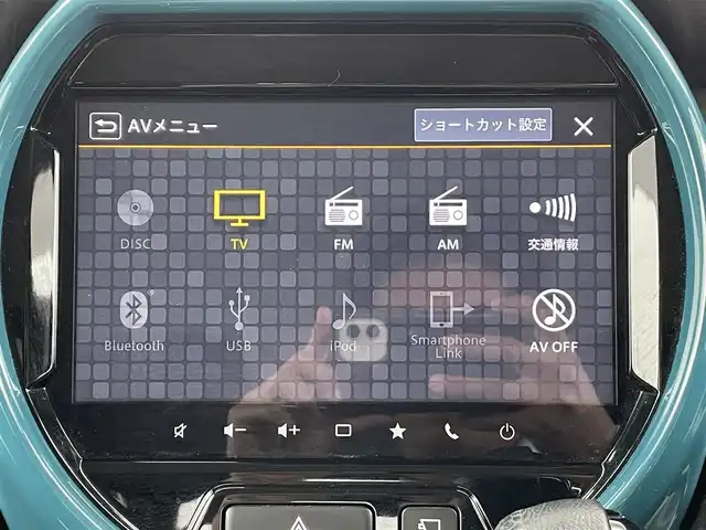 スズキ ハスラー HYBRID X 茨城県 2020(令2)年 6.1万km デニムブルー ガンメタリック 2トーン スズキセーフティサポート/純正ナビ/　AM FM CD DVD Bluetooth USB/LEDオートヘッドライト/シートヒーター(前席)/革巻きステアリング/ステアリングスイッチ/純正15インチアルミホイール/リアクリアランスソナー/スマートキー2本/フロントフォグランプ/フルセグTV/アラウンドビューモニター
