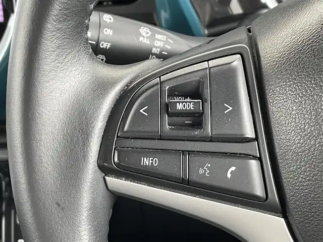 スズキ ハスラー HYBRID X 茨城県 2020(令2)年 6.1万km デニムブルー ガンメタリック 2トーン スズキセーフティサポート/純正ナビ/　AM FM CD DVD Bluetooth USB/LEDオートヘッドライト/シートヒーター(前席)/革巻きステアリング/ステアリングスイッチ/純正15インチアルミホイール/リアクリアランスソナー/スマートキー2本/フロントフォグランプ/フルセグTV/アラウンドビューモニター
