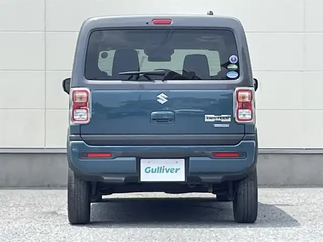 スズキ ハスラー HYBRID X 茨城県 2020(令2)年 6.1万km デニムブルー ガンメタリック 2トーン スズキセーフティサポート/純正ナビ/　AM FM CD DVD Bluetooth USB/LEDオートヘッドライト/シートヒーター(前席)/革巻きステアリング/ステアリングスイッチ/純正15インチアルミホイール/リアクリアランスソナー/スマートキー2本/フロントフォグランプ/フルセグTV/アラウンドビューモニター