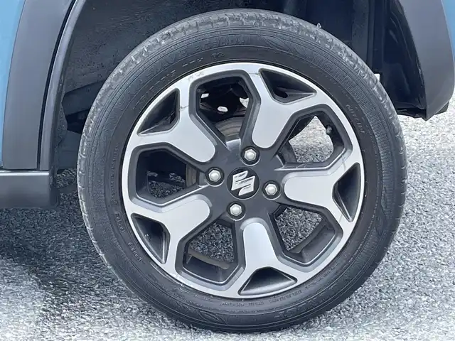 スズキ ハスラー HYBRID X 茨城県 2020(令2)年 6.1万km デニムブルー ガンメタリック 2トーン スズキセーフティサポート/純正ナビ/　AM FM CD DVD Bluetooth USB/LEDオートヘッドライト/シートヒーター(前席)/革巻きステアリング/ステアリングスイッチ/純正15インチアルミホイール/リアクリアランスソナー/スマートキー2本/フロントフォグランプ/フルセグTV/アラウンドビューモニター