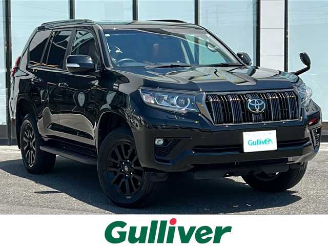 トヨタ ランドクルーザー プラド TX-L 70thアニバーサリーLTD 山形県 2021(令3)年 4.3万km ブラック ４WD/社外9インチメモリーナビ（BLUETOOTH/オーディオ/CD/DVD/フルセグ)/レーダークルーズコントロール/衝突被害軽減システム/DN席パワーシート/DN席シートヒーター/DN席エアシート/ビルトインETC/スマートキー/Fフォグ/純正アルミホイール/サイドステップ/レーンキープアシスト/横滑り防止装置/ドアバイザー/電動格納ミラー