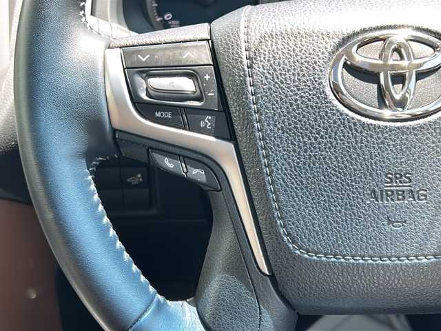 トヨタ ランドクルーザー プラド TX-L 70thアニバーサリーLTD 山形県 2021(令3)年 4.3万km ブラック ４WD/社外9インチメモリーナビ（BLUETOOTH/オーディオ/CD/DVD/フルセグ)/レーダークルーズコントロール/衝突被害軽減システム/DN席パワーシート/DN席シートヒーター/DN席エアシート/ビルトインETC/スマートキー/Fフォグ/純正アルミホイール/サイドステップ/レーンキープアシスト/横滑り防止装置/ドアバイザー/電動格納ミラー