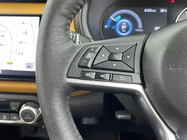 日産 キックス X ツートーンインテリアED 大分県 2020(令2)年 6.2万km サンライトイエロー プロパイロット/純正9型ナビ/（フルセグ/CD/DVD/BT)/アラウンドビューモニター/クルーズコントロール/シートヒーター/コーナーセンサー/純正アルミホイール/ルーフレール/LEDヘッドライト/インテリジェントミラー/オートマチックハイビーム/前後ドライブレコーダー/ETC/ステアリングスイッチ/スマートキー/プッシュスタート