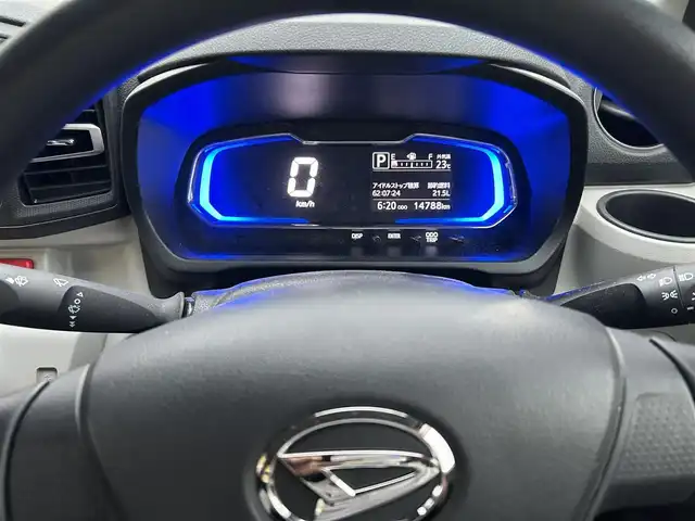 ダイハツ ミラ イース X SAⅢ 埼玉県 2019(令1)年 1.5万km ブライトシルバーメタリック ワンオーナー/純正オーディオ/（AM/FM/CD）/パワーステアリング/パワーウィンドウ/横滑り防止機能/純正フロアマット/純正ドアバイザー/オートライト/オートマチックハイビーム/社外ETC/車両説明書/保証書