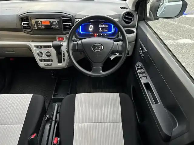 ダイハツ ミラ イース X SAⅢ 埼玉県 2019(令1)年 1.5万km ブライトシルバーメタリック ワンオーナー/純正オーディオ/（AM/FM/CD）/パワーステアリング/パワーウィンドウ/横滑り防止機能/純正フロアマット/純正ドアバイザー/オートライト/オートマチックハイビーム/社外ETC/車両説明書/保証書