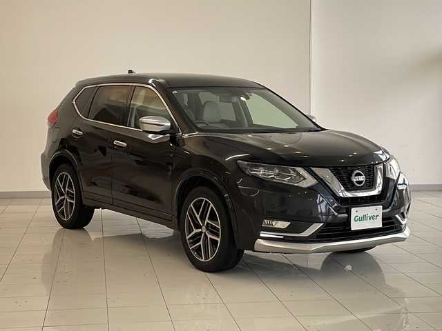 日産 エクストレイル モードプレミア ハイコントラストインテリア 新潟県 2017(平29)年 5.7万km ダイヤモンドブラック 4WD/純正SDナビ(MM317D-W)/CD/DVD/BT/フルセグテレビ/SDミュージックサーバー/バックカメラ/ETC/フリップダウンモニター/衝突被害軽減ブレーキ/レーンキープアシスト/革シート/シートヒーター /パワーバックドア/コーナーセンサー/LEDヘッドライト/オートライト/フォグランプ/純正19インチアルミホイール/社外17インチAW冬タイヤ車載
