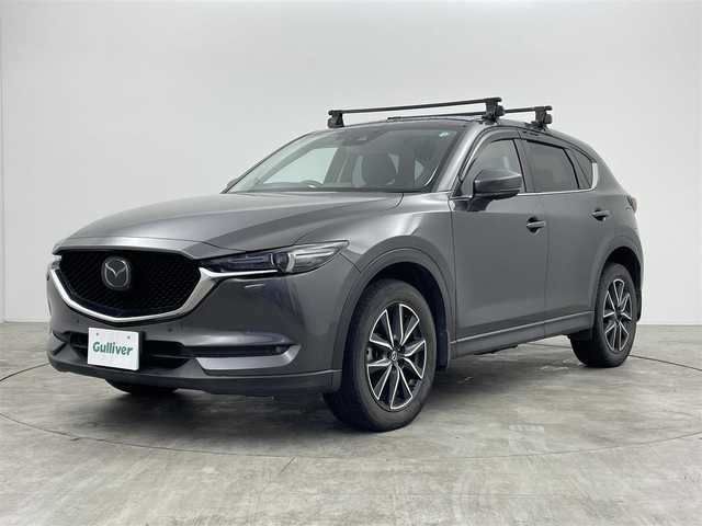 マツダ ＣＸ－５ XD プロアクティブ 群馬県 2017(平29)年 6.5万km マシーングレープレミアムM 純正ナビ　ＢＯＳＥサウンド　バックカメラ　レーダークルーズコントロール　車線逸脱警報　パワーバックドア　ブラインドスポットモニター　ルーフキャリアー　衝突軽減ブレーキ　ＬＥＤヘッドライト　ＥＴＣ