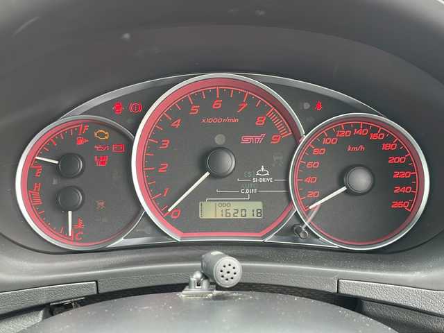 スバル インプレッサ ＷＲＸ STi 20thアニバーサリー 山口県 2008(平20)年 16.2万km ピュアホワイト ハーフレザーシート　/社外７型ナビ　/４ＷＤ　/バックカメラ　/純正１８インチアルミホイール　/ターボ　/ドラレコ　/ＥＴＣ　/スマートキー　/Ｂｌｕｅｔｏｏｔｈ　/横滑り防止装置　/衝突被害軽減ブレーキ　/Ｗエアバッグ/プッシュスタート