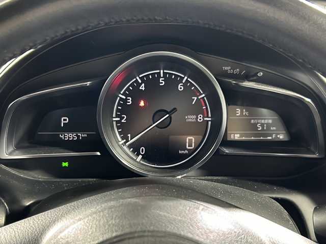 マツダ ＣＸ－３ 20SプロアクティブSパッケージ 沖縄県 2018(平30)年 4.4万km ソウルレッドクリスタルM 県外仕入　/禁煙車　/純正ナビ（フルセグ，ＢＴ，ＣＤ／ＤＶＤ，ラジオ）　/３６０°ビューモニター　/コーナーセンサー　/ＨＵＤ(ヘッドアップディスプレイ)　/レーダークルーズコントロール/ＵＳＢポート　/パワーシート　/ハーフレザーシート　/パドルシフト/オートライト/オートワイパー/シートヒーター/電動パーキングブレーキ/プッシュスタート/ビルドインETC/ドライブレコーダー/LEDヘッドライト/純正１８インチアルミホイール