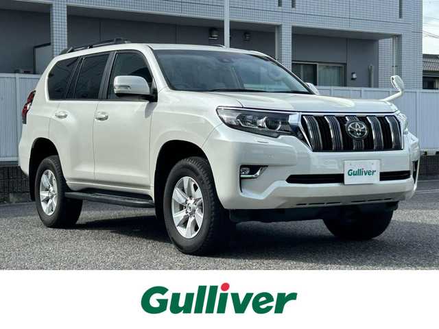 トヨタ ランドクルーザー プラド TX 愛知県 2023(令5)年 4.3万km ホワイトパールクリスタルシャイン ワンオーナー/純正9型ナビ【Bluetooth CD SD DVD iPod フルセグ　品番：NMZN-Y73D】/サンルーフ/バックカメラ/ビルトインETC/ドライブレコーダー/アダプティブクルーズコントロール/レーンキープアシスト/衝突軽減ブレーキ/先行車発信告知/車両接近通報装置/パーキングサポートブレーキ/ロードサインアシスト/セカンドスタート/IDLE　UP/クリアランスソナー/排出ガス浄化装置/LEDヘッドライト/オートライト/オートマチックハイビーム/フォグランプ/ヘッドライトウォッシャー/ステアリングリモコン/ルーフレール/スマートキー【スペア1本】/純正アルミホイール/保証書/取扱説明書/禁煙車