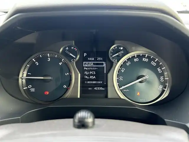 トヨタ ランドクルーザー プラド TX 愛知県 2023(令5)年 4.3万km ホワイトパールクリスタルシャイン ワンオーナー/純正9型ナビ【Bluetooth CD SD DVD iPod フルセグ　品番：NMZN-Y73D】/サンルーフ/バックカメラ/ビルトインETC/ドライブレコーダー/アダプティブクルーズコントロール/レーンキープアシスト/衝突軽減ブレーキ/先行車発信告知/車両接近通報装置/パーキングサポートブレーキ/ロードサインアシスト/セカンドスタート/IDLE　UP/クリアランスソナー/排出ガス浄化装置/LEDヘッドライト/オートライト/オートマチックハイビーム/フォグランプ/ヘッドライトウォッシャー/ステアリングリモコン/ルーフレール/スマートキー【スペア1本】/純正アルミホイール/保証書/取扱説明書/禁煙車