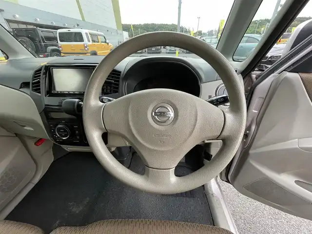 日産 ルークス G 千葉県 2012(平24)年 10.3万km ブルームピンク 純正７インチナビ/ワンセグＴＶ/片側パワースライドドア/ＥＴＣ/プッシュスタート/スマートキー/ハロゲンヘッドライト