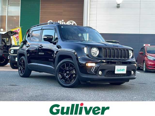 クライスラー・ジープ ジープ レネゲード リミテッド 佐賀県 2022(令4)年 2.2万km 黒 純正ナビ/フルセグTV/Bluetooth接続/バックモニター/レザーシート/シートヒーター/ステアリングヒーター/衝突被害軽減ブレーキ/アダプティブクルーズコントロール/ブラインドスポットモニター/レーンキープアシスト/パークセンス/アイドリングストップ/スマートキー×2/プッシュスタート/前後ドライブレコーダー