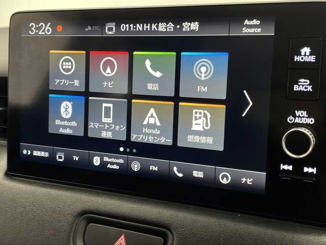 ホンダ ヴェゼル ハイブリッド e:HEV Z 宮崎県 2021(令3)年 3.4万km クリスタルブラックパール 禁煙車/ホンダセンシング/純正9型ディスプレイオーディオナビTV/（HONDA CONNECT/Bluetooth/FMAM/USB/フルセグTV)/純正バックカメラ/純正ビルトイン2.0ETC/純正ドライブレコーダー/純正LEDオートライト/純正LEDフォグ/純正18インチアルミ/純正フロアマット/アダプティブクルーズコントロール/レーンディパーチャーアラート/ブラインドスポットモニター/クリアランスソナー/パワーバックドア/前席シートヒーター/ステアリングヒーター/ハーフレザーシート/デュアルオートエアコン/パドルシフト/スマートキー/プッシュエンジンスタート/スペアキー/新車時保証書/取扱い説明書