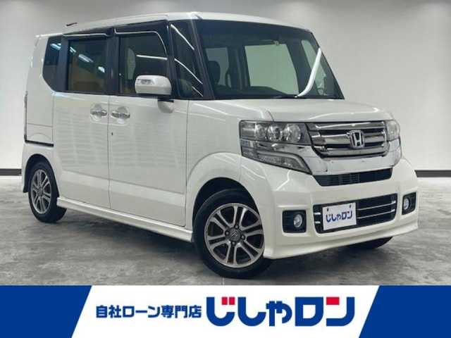 ホンダ Ｎ ＢＯＸ カスタム G Lパッケージ 静岡県 2016(平28)年 9.3万km プレミアムホワイトパールⅡ 純正ナビ（VXM－１６４VFi）/CD/DVD/AM/FM・Bluetooth/両側パワースライドドア/フルセグテレビ/あんしんパッケージ/・シティブレーキアクティブシステム（低速域衝突軽減ブレーキ＋　　　　　　誤発進抑制機能）/・前席用i-サイドエアバッグシステム〈容量変化タイプ〉＋サイドカーテンエアバッグシステム（前席/後席対応）/・スマートキー/・バイザー/・フロアマット