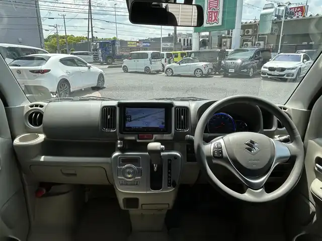 スズキ エブリィ ワゴン PZターボ スペシャル 埼玉県 2018(平30)年 6.6万km パールホワイト ワンオーナー/メモリナビ/ワンセグテレビ/バックカメラ/プッシュスタート/両側パワースライドドア/左側オートステップ/シートカバー/stradaナビ