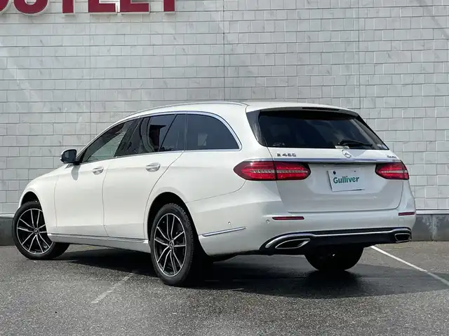 メルセデス・ベンツ Ｅ４５０ 4マチック ステーションワゴン エクスクルーシブ 富山県 2018(平30)年 7.5万km ダイヤモンドホワイト プレミアムサウンド/サンルーフ/ナビ/キーレスゴー/ドライバアシスタントＰＫＧ/エアクオリティＰＫＧ/LEDヘッドライト/アクティブパーキングアシスト/オートテールゲート/アクティブレーンチェンジアシスト/横滑り防止装置/スペアキー1本/保証書／取説