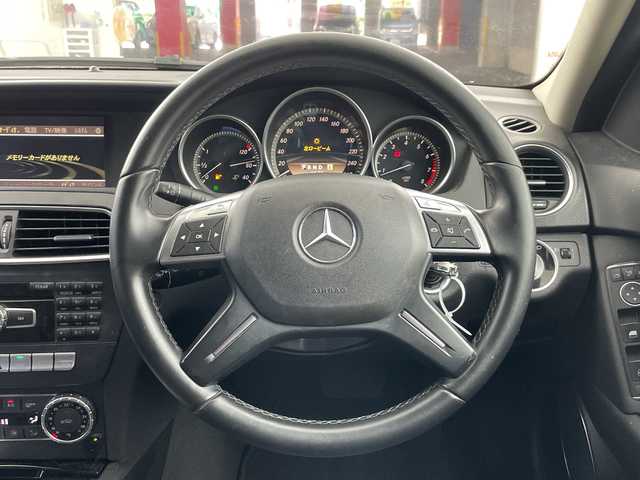 メルセデス・ベンツ Ｃ２００ ブルーエフィシェンシーW AVG 愛知県 2012(平24)年 10.4万km 黒 純正メモリーナビ　/バックカメラ　/ＥＴＣ　/ｂｌｕｅｔｏｏｔｈ　/オートライト　/クルーズコントロール