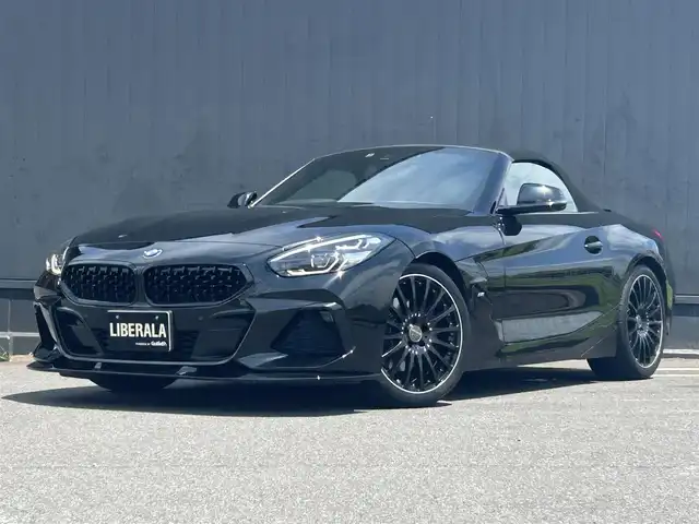 ＢＭＷ Ｚ４ sDrive20i Mスポーツ 茨城県 2019(令1)年 3.2万km サファイアブラックP フロントリップスポイラー(3D)/社外19インチAW(カールソン)/パドルシフト/Fドラレコ/ワイヤレスチャージング/アンビエントライト/ライブコックピット/イノベーションパッケージ/-アダプティブLEDヘッドライト/-ハイビームアシスト/-HUD/ドライビングアシスト/ACC/電動シート（M付）
