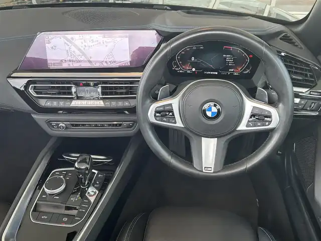 ＢＭＷ Ｚ４ sDrive20i Mスポーツ 茨城県 2019(令1)年 3.2万km サファイアブラックP フロントリップスポイラー(3D)/社外19インチAW(カールソン)/パドルシフト/Fドラレコ/ワイヤレスチャージング/アンビエントライト/ライブコックピット/イノベーションパッケージ/-アダプティブLEDヘッドライト/-ハイビームアシスト/-HUD/ドライビングアシスト/ACC/電動シート（M付）