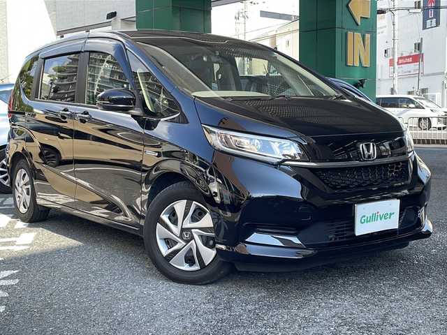 ホンダ フリード ハイブリット G ホンダセンシング 大阪府 2020(令2)年 4.5万km クリスタルブラックパール 純正メモリナビ/純正9インチナビ/フルセグテレビ/AM/FM/DVD/CD/SD/USB/BT/TVキャンセラー/バックカメラ/フロントカメラ/衝突軽減システム/車線逸脱抑制システム/アイドリングストップ/レーダークルーズコントロール/プッシュスタート/両側パワースライドドア/ETC