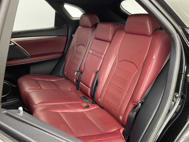 レクサス ＲＸ 200t Fスポーツ 兵庫県 2016(平28)年 6.1万km グラファイトブラックガラスフレーク ・12.3インチナビ/CD/DVD/USB/SD/TV/Bluetooth/・パノラミックビューモニター/・ビルトインETC2.0/・ドライブレコーダー/・Lexus　Safety　System/・プリクラッシュセーフティ/・レーンディパーチャーアラート/・レーンキーピングアシスト/・レーダークルーズコントロール/・オートマチックハイビーム/・ブラインドスポットモニター/・クリアランスソナー/・パワーバックドア/・レザーシート/・全席パワーシート/・全席シートヒーター/・前席ベンチレーション/・AC100V電源/・パドルシフト/・三眼LEDヘッドライト/・オートライト/・スマートキー/・プッシュスタート/・パドルシフト/・純正20インチアルミホイール