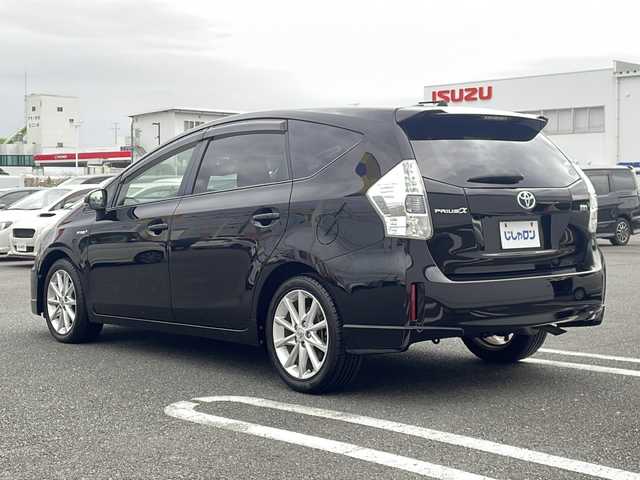 トヨタ プリウス α S ツーリングセレクション 熊本県 2012(平24)年 10.1万km ブラック (株)IDOMが運営する【じしゃロン熊本店】の自社ローン専用車両になります。/こちらは現金またはオートローンご利用時の価格です。自社ローンご希望の方は別途その旨お申付け下さい /純正ナビ（ＣＤ　ＤＶＤ　ＴＶ　ＢＴ）　/バックカメラ　/ＬＥＤヘッドライト　/ビルトインＥＴＣ　/ドライブレコーダー　/Ｗ＋サイドエアバッグ　/カーテンエアバッグ　/ステアリングスイッチ　/プッシュスタート
