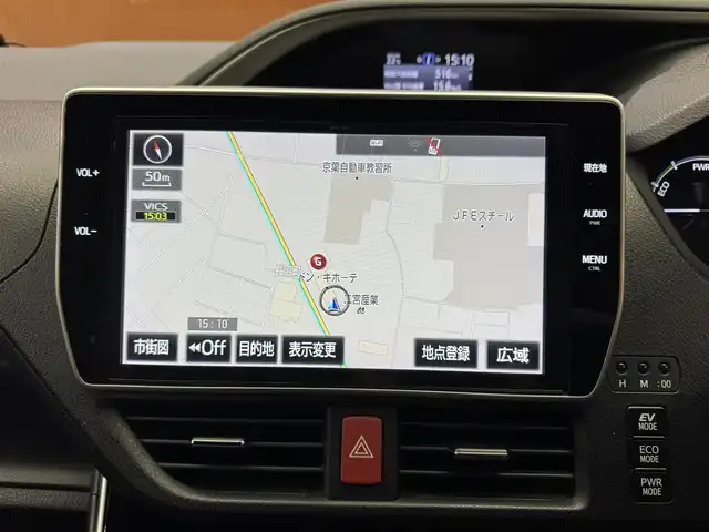 トヨタ ヴォクシー ハイブリッド ZS 煌 千葉県 2018(平30)年 15.7万km イナズマスパーキングブラックガラスフレーク ワンオーナー/純正SDナビ(NSZN-Z66T)/純正フリップダウンモニター(V12T-R66C)/フルセグテレビ/Bluetooth接続/CD/DVD/SD再生/バックカメラ/ビルトインETC2.0/クルーズコントロール/純正ドライブレコーダー/前席シートヒーター/プリクラッシュセーフティ/レーンディパーチャーアラート/先行車発進告知/電動格納ウィンカーミラー/フロントフォグ/オートマチックハイビーム/モデリスタエアロ/ドアバイザー/純正16インチアルミホイール/保証書/取扱説明書