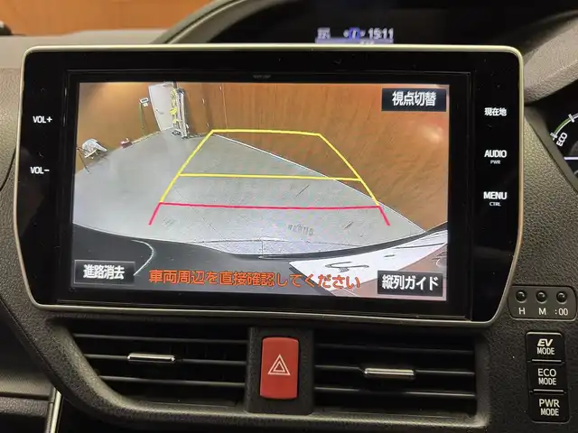 トヨタ ヴォクシー ハイブリッド ZS 煌 千葉県 2018(平30)年 15.7万km イナズマスパーキングブラックガラスフレーク ワンオーナー/純正SDナビ(NSZN-Z66T)/純正フリップダウンモニター(V12T-R66C)/フルセグテレビ/Bluetooth接続/CD/DVD/SD再生/バックカメラ/ビルトインETC2.0/クルーズコントロール/純正ドライブレコーダー/前席シートヒーター/プリクラッシュセーフティ/レーンディパーチャーアラート/先行車発進告知/電動格納ウィンカーミラー/フロントフォグ/オートマチックハイビーム/モデリスタエアロ/ドアバイザー/純正16インチアルミホイール/保証書/取扱説明書