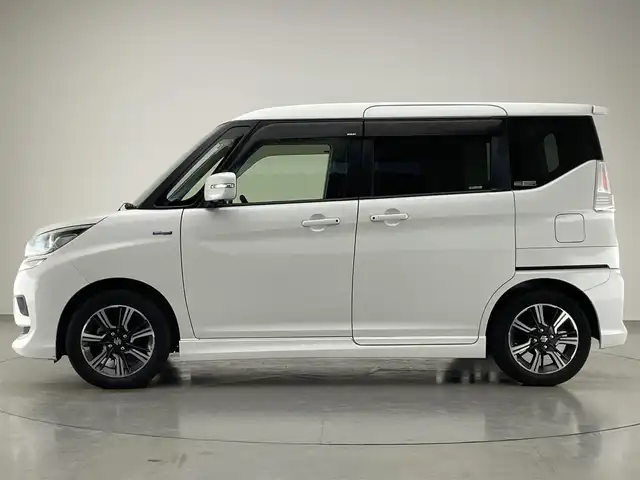 スズキ ソリオ バンディット HV MV 愛知県 2019(令1)年 2万km ピュアホワイトP 純正８型ナビ　全方位カメラ　禁煙　シートヒーター　デュアルカメラブレーキ　衝突軽減　追従クルコン　前後ドラレコ　両側パワスラドア　ＬＥＤオートライト　パーキングセンサー　ＤＶＤ　フルセグＴＶ　ＥＴＣ　ナノイーAC　パドルシフト　保証書　ワンオーナー