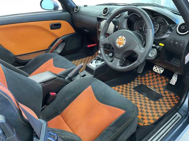 ダイハツ コペン ULTIMATE EDITION 岐阜県 2007(平19)年 14.4万km グレーメタリック 7インチナビゲーション【AVIC-HRZ099】/・CD DVD/・ワンセグテレビ/・iPod/・VTR/バックカメラ/MOMOステアリング/RECAROシート/シートヒーター(D/N席)/純正BBSアルミホイール/BILSTEIN/HIDヘッドライト/オートライト/ETC/スペアキー/電動格納ミラー/KAROフロアマット