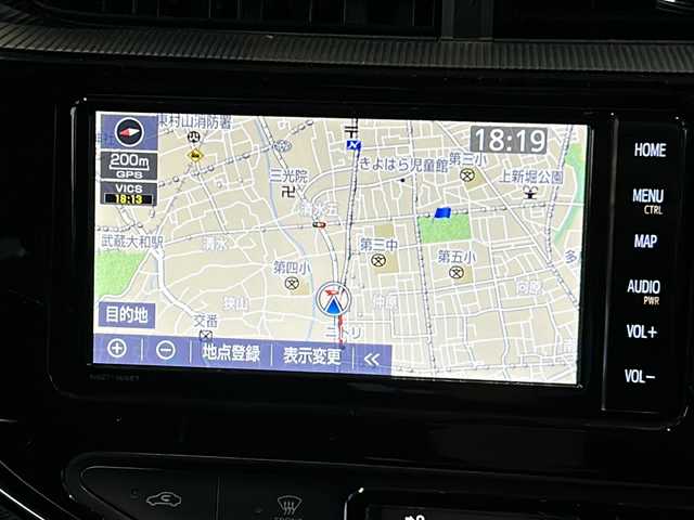 トヨタ アクア S スタイルブラック 東京都 2019(平31)年 3.6万km ダークブルーマイカ 純正HDDナビ/BT/CD接続可能/フルセグTV/バックモニター/ビルトインETC2.0/前方ドライブレコーダー/前後コーナーセンサー/LEDヘッドライト/プッシュスタート/オートマチックハイビーム/横滑り防止装置/レーンキープアシスト/盗難防止装置/アンチブレーキングシステム/衝突被害軽減システム/アイドリングストップ/純正フロアマット/Wエアバック/保証書・記録簿