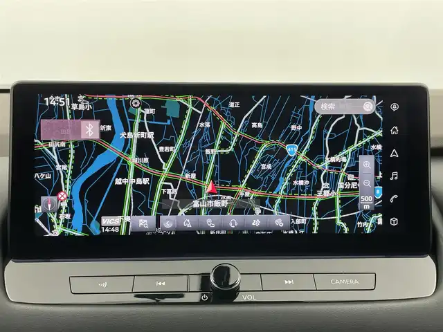 日産 エクストレイル G e－4ORCE 富山県 2023(令5)年 1.2万km ブリリアントホワイトパール/スーパーブラック 2トーン サンルーフ/BOSEサウンド/純正12.3型ナビ（AM/FM/BT/USB/フルセグ）/全方位カメラ/ドライブレコーダー/ETC/デジタルインナーミラー/オートホールド付電子パーキング/ブラインドスポットモニター/ヘッドアップディスプレイ/レザーシート/D/N席パワーシート/D席メモリシート/シートヒーター/衝突被害軽減システム/レーダークルーズコントロール/レーンキープアシスト/コーナーセンサー/横滑り防止装置/アイドリングストップ/パワーバックドア/オートLEDライト/オートマチックハイビーム/純正アルミホイール/純正フロアマット/置くだけ充電/革巻きステアリング/ステアリングスイッチ/スマートキー/スペアキー