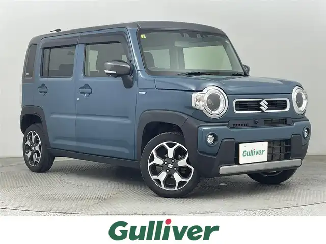 スズキ ハスラー HYBRID X 道央・札幌 2020(令2)年 5.8万km デニムブルー ガンメタリック 2トーン ・4WD/・寒冷地仕様/・Panasonic製メモリナビ/　BT/CD/DVD/USB/SD/iPad/フルセグ/・前後ドライブレコーダー/・全方位カメラ/・後方コーナーセンサー/・衝突軽減ブレーキ/・レーンキープアシスト/・横滑り防止/・ダウンヒルアシストコントロール/・アイドリングストップ/・前席シートヒーター/・純正15インチAW/・プッシュスタート/・スマートキー×2/・社外エンジンスターター/・LEDヘッドライト/・オートライト