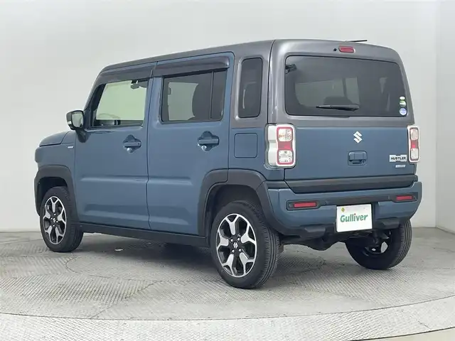 スズキ ハスラー HYBRID X 道央・札幌 2020(令2)年 5.8万km デニムブルー ガンメタリック 2トーン ・4WD/・寒冷地仕様/・Panasonic製メモリナビ/　BT/CD/DVD/USB/SD/iPad/フルセグ/・前後ドライブレコーダー/・全方位カメラ/・後方コーナーセンサー/・衝突軽減ブレーキ/・レーンキープアシスト/・横滑り防止/・ダウンヒルアシストコントロール/・アイドリングストップ/・前席シートヒーター/・純正15インチAW/・プッシュスタート/・スマートキー×2/・社外エンジンスターター/・LEDヘッドライト/・オートライト